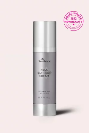 Neck Correct Cream bottle for neck and décolleté skin tightening.